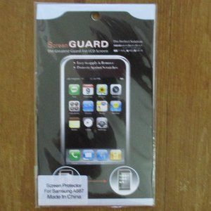 FREE W/PURCHASE:  Factory Sealed ScreenGuard Screen Protector for Samsung A687